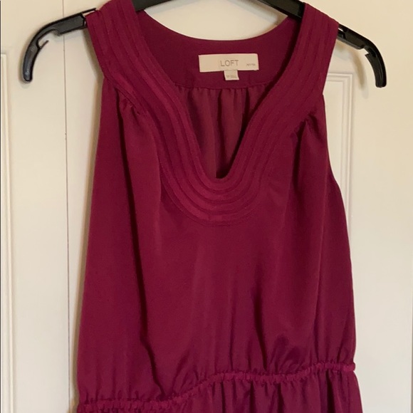 LIKE NEW. Raspberry Dress - Picture 2 of 3